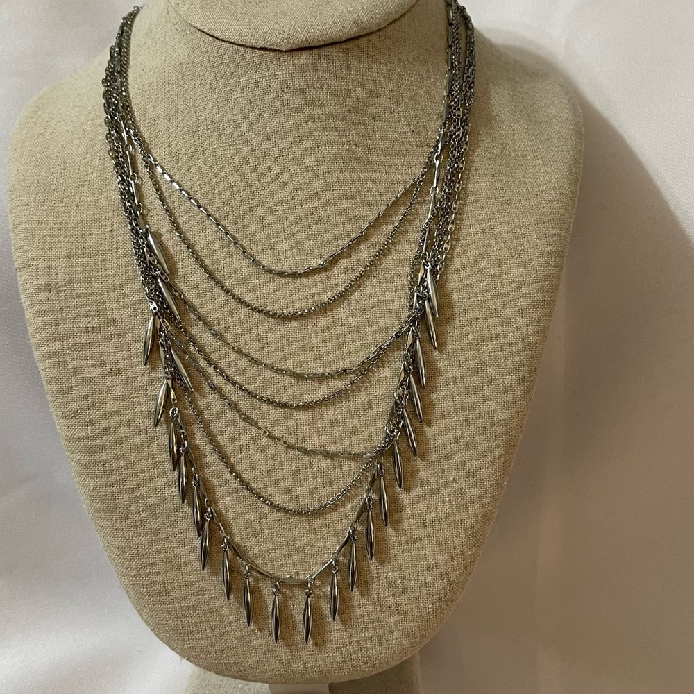 Stella and Dot multi-chain necklace